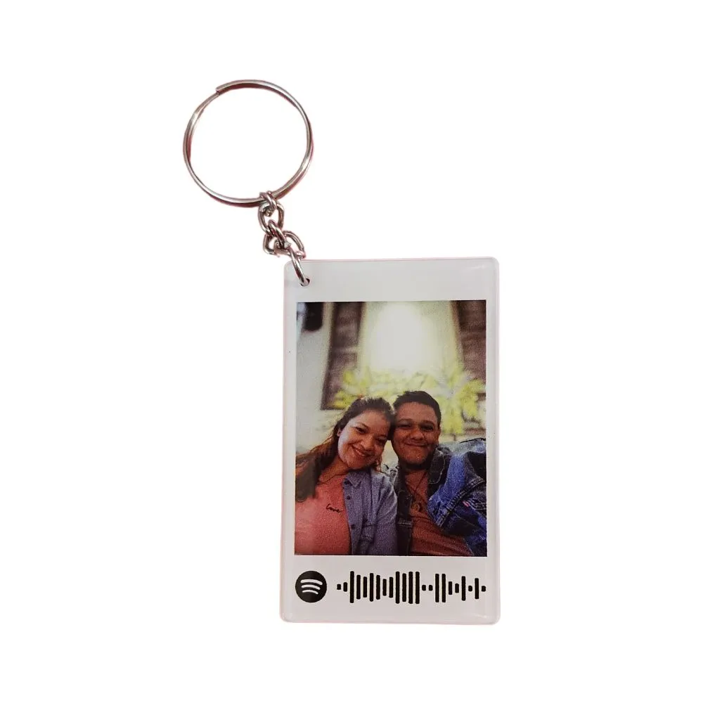 Personalized Spotify Acrylic Keychain